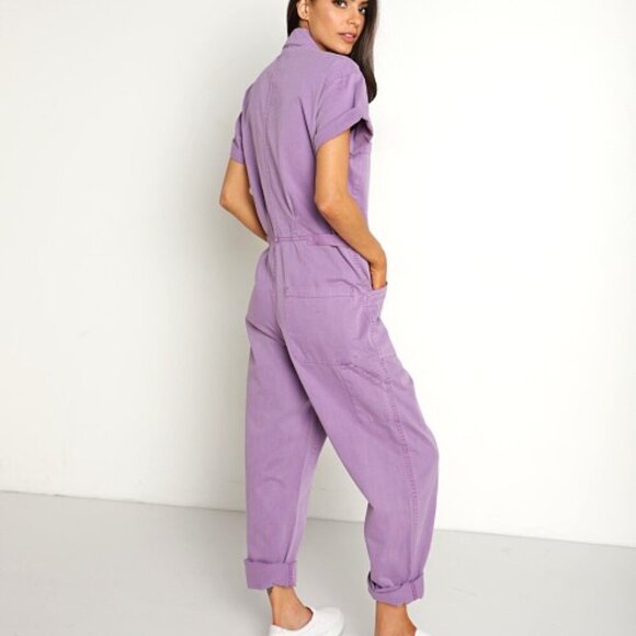 Anthropologie Pistola Grover Field Suit in Orchid Size Small - Picture 2 of 12